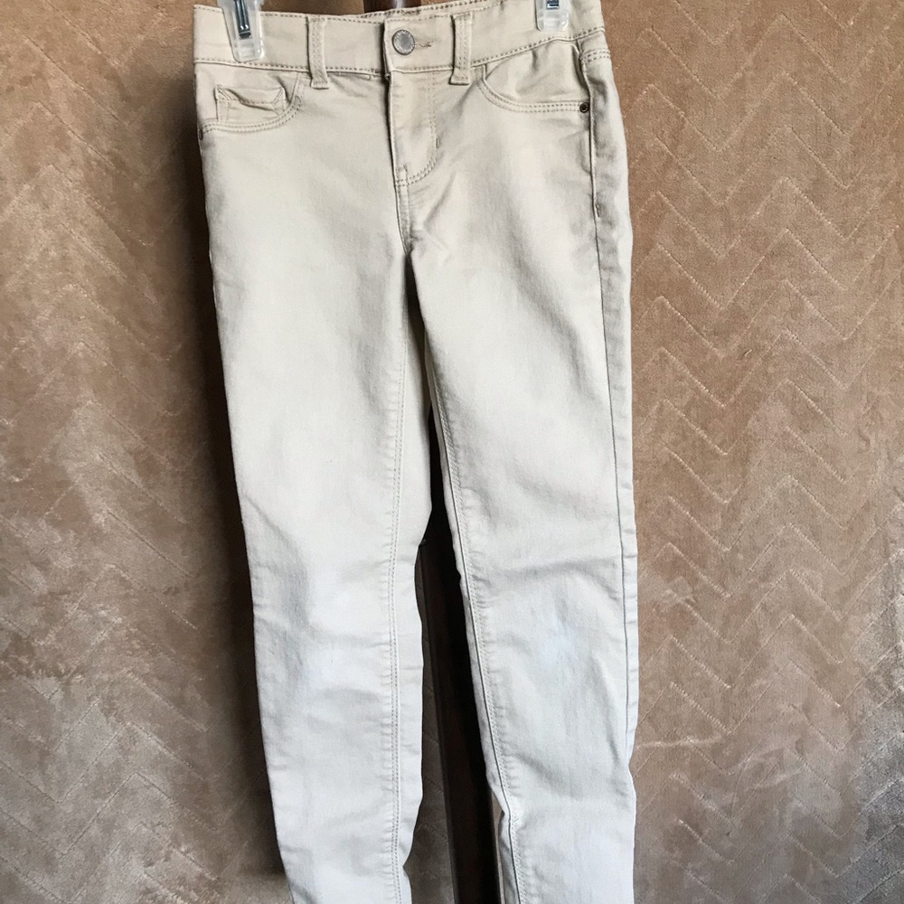 Girls size 8 khaki skinny pants